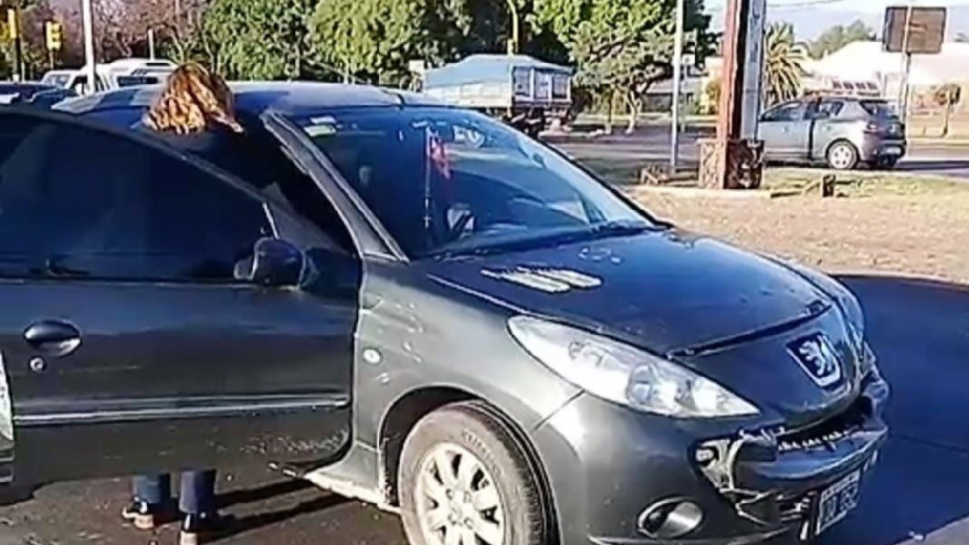 Chocaron y luego se dieron a la fuga en Las Heras